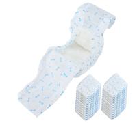 ZJchao Bandas Desechables para el Vientre del con Protección contra Fugas y Carbón de bambú para Controlar los Olores (XS.26 tabletas [Volumen a Granel] Desodorante de)