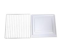 ZJchao Bandeja de Horno de Acero Inoxidable y Rejilla para SP101 SP100, Rejilla de Hornear con Malla de Alambre para Circulación de Calor Uniforme, Bandeja y para Asar Hornear