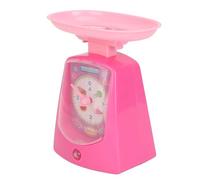 ZJchao Báscula de Pesaje para Niños, Juguete de Alta Simulación con Pantalla Clara, Báscula Eléctrica, Juguete Educativo para Juegos de Simulación, Juego de Compras, Material ABS Rosa