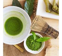 ZJchao Batidor Eléctrico Té Cepillo Batidor de té Japonés Matcha: Herramienta Esencial para Hacer Auténtico Matcha en Casa, Material, Opciones de 100 y 120 Puntas (Zizhu 120 Benli)