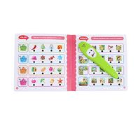 ZJchao Bolígrafo de Lectura Interactivo para Niños para el Aprendizaje de Inglés y la Cognición Animal, Juguete Educativo para el Desarrollo del Pensamiento Lógico de los Niños (Bolígrafo de