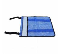 ZJchao Bolsa de Almacenamiento de Malla con Soporte para Zapatos de Trampolín, con 2 Correas de Gancho y Bucle para Juguetes, Accesorios de Fitness, Piscina y Acampada