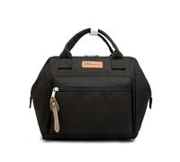 ZJchao Bolsa de Pañales, Bolsa de Pañales Multifuncional Bolso de Pañales Bolsas de Pañales con Mango de Transporte de Estación de Transporte (BLACK)