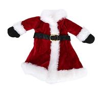 ZJchao Bolsa para Cubrir Botellas de Vino Navideña, Bolsa para Cubrir Botellas de Vino, Funda para Decoración del Hogar con Material de Terciopelo, Transpirable y Reutilizable para