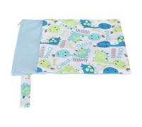 ZJchao Bolsa Seca Húmeda, Bolsa Impermeable para Lavandería, Húmeda para Pañales de Tela, de Pañales Seca Impermeable, Pañal Desmontable Lavable Multifuncional (G16)