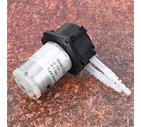 ZJchao Bomba Dosificadora Peristáltica de 3 Canales de 12 V para Acuario, Transferencia de Fluidos de Laboratorio, Análisis Químico (BLACK)