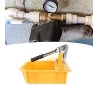 ZJchao Bomba Manual de Prueba de Presión de Agua con Manómetro Conector de Rosca Estándar G1/2 Probador de Fugas Manual Duradero para Pruebas Hidráulicas de Tuberías y Sistemas de