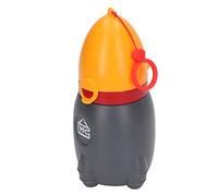 ZJchao Botella para Orina Portátil Taza de Entrenamiento Lindo Orinal para Niños Diseño Compacto a Prueba de Fugas para Viaje a Casa Niño 19 X 8 Cm (ORANGE)