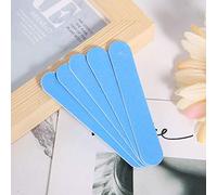ZJchao Búfer de Uñas, 100pcs de Uñas Buffer de Uñas de Doble Cara Buffer Archivo de Uñas Archivos de Compensación de Uñas Archivos de Uñas Lijado Herramienta de Manicura de Tiras de Pulido (BLUE)