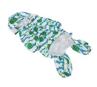 ZJchao Caata para Perros, Chaqueta para la Lluvia para Perros para para Mascotas con Capucha con Capucha Reflectante de Chaleco de Chaleco para Impermeabilización para y Cachorros Grandes Medianos y