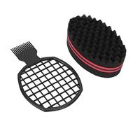 ZJchao Cabello Sponges for Black Men Curls, Sponge for Hair Home Salon Profesional Portable Afro Cabello Esponja Twist Girat