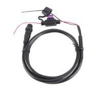 ZJchao Cable de Inicio NMEA 2000, Cable de Cadena Troncal de 1 M, para Redes de Lowrance, con Cable de Alimentación de 5 Pines de Fusibles para Navico, Simrad, B G Networks, NMEA