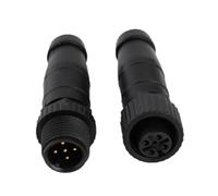 ZJchao Cable NMEA 2000 Terminadores NMEA 2000 2 Uds Macho Hembra 5 Pines IP67 Conjunto Compatible con Redes Simrad B&G Navico