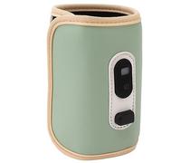 ZJchao Calentador de Botellas, Calentador de Botellas de de con Portátil Pantalla Digital USB 5 Velocidades Portable Baby Milk Heat Esterilizante y Secadora para la Leche Agua de Leche (GREEN)