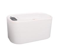 ZJchao Calentador de Toallitas para Bebés, Parte Superior Calefactora Portátil 2 en 1 con Diseño de Retorno Automático, Pantalla Digital, Capacidad para 80 Toallitas con Ajuste de (WHITE)