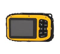 ZJchao Cámara Submarina 1080p 48MP Cámara de Buceo con Pantalla de Memoria de 32 GB de 2,4 Pulgadas Batería de 630 MAh para Detección de Cara Selfie (Yellow)