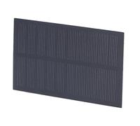ZJchao Cargador de Panel Solar, Paneles Solares Panel Solar de Célula de Silicio Monocristalino de 5 V y 1 W con un Voltaje de Funcionamiento de 5 V y una Corriente de 50 MA para Juguetes Solares,