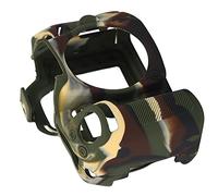 ZJchao Cáscara de Cubierta Protectora de la Cámara de Silicona para D7000 Anti-Slip-Resistante a Prueba de Polvo Durable Durable Ligera Liviana (Camuflaje)