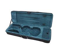 ZJchao Caso de Violín 3/4 Tamaño, Bolsa de Viaje de Concha Dura Ligera con Correa de Transporte, Caja de Violín Oblonga Forrada de Terciopelo para Uso de Estudiantes o Profesionales, Transportista