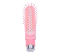 ZJchao Cepillo Rociador de Agua 2 en 1 con Mist, Peine Desenredante para Cabello Liso Sin Frizz, Botella de Niebla Fina Portátil, Rosa