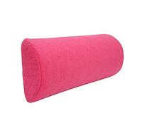 ZJchao Cómo Almoha de Descanso para Manos para Salones de Uñas, Cojín de Apoyo Desmontable para Comodidad de Manicura (Rosa roja)