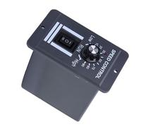 ZJchao Controlador de Velocidad del Motor CC 12 60 V 40 A PWM Regulador de Motor Eléctrico Cepillado con Rotación hacia Adelante y Atrás y Control de Velocidad Ajustable para Proyectos de Bricolaje