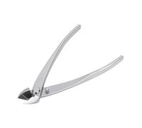 ZJchao Cortador de Bonsái de Acero Inoxidable, Tijeras de Podar de 165 Mm para Ramas con Corte Cóncavo