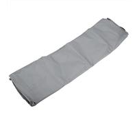 ZJchao Cubierta de Mesa Redonda Protección contra el Polvo a Prueba de Viento Impermeable con Cordón de Nylon para Muebles de Barbacoa de Picnic de Patio de Jardín 50 Pulgadas (GREY)
