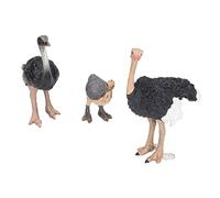 ZJchao de Animales Avestruz Juguete de Avestruz Pintado a Mano para Colorear - Exquisitas Figuras de Animales para Niños, Agarre Cómodo, Artesanía Fina, Ideal para Decoración del Hogar y Fines