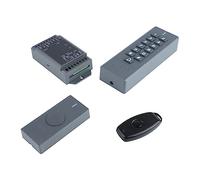 ZJchao de Control de Acceso Inalámbrico IP66 de Gran Capacidad IP66 con Múltiples Interfaces para el Control Al Aire Libre, Admite 600 Tarjetas de Usuario para Algoritmo de Cifrado y