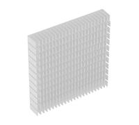 ZJchao Disipador de Calor de Aluminio, Módulo de Disipador Térmico de Alta Potencia Disipadores de Calor de Aluminio para Computadoras, Transistores de Energía (WHITE)