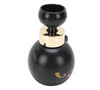 ZJchao Dispensador de Jabón con Forma de Pata de Gato, Dispensador de Jabón de Manos Espumoso Recargable, Bomba con Prensa para Baño y Cocina con Adorable Espuma en Forma de Pata (BLACK)