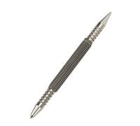 ZJchao Dual Head Center Punch Spring sin Martillo Cargada 3500 PSI Fuerza de Golpe con Diseño de Doble Punta de Acero Al Carbono para Alfileres de Bisagra de Vidrio de Madera de Metal