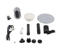 ZJchao Escáner 3D Portátil con Precisión de 0,05 Mm y Resolución de 0,1 Mm para Impresión 3D, Admite Tecnología de Plataforma Giratoria y Antivibración, Captura Colores, Texturas Objetos Negros