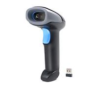 ZJchao Escáner de Código de Barras de Mano 1D 2D Código QR Escáner Inalámbrico Código de Barras USB Wired Reader Compatible con para Supermercados Logistics Warehouse
