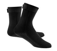 ZJchao Escarpines Mujer Buceo Calcetines de Neopreno de 3 Mm para Buceo Cálido, Surf en Invierno, Botas Térmicas Antideslizantes para Pesca Submarina, Natación, Snorkel, Navegación (S)
