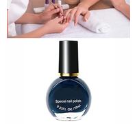 ZJchao Esmalte de Uñas, 10 Ml de Color Brillante Saturado de Secado Rápido y Larga Duración, con Diseño de Borde Chapado en Oro, para Uñas de Niñas (E049-19)