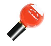 ZJchao Esmalte de Uñas, 10 Ml de Color Brillante Saturado de Secado Rápido y Larga Duración, con Diseño de Borde Chapado en Oro, para Uñas de Niñas (E049-5)