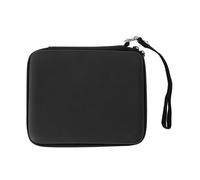 ZJchao Estuche de Transporte de Viaje de Carcasa Dura Protectora 2DS con 8 Portatarjetas de Juego Bolsa de Consola Portátil para Jugadores (Black)