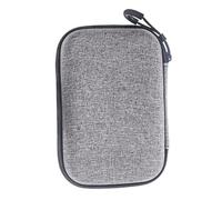 ZJchao Estuche de Viaje para Grabadora de Voz AI, Bolsa de Almacenamiento Ligera y Portátil con Espuma de Organización y Cordón, para Accesorios Base de Carga Cable USB C