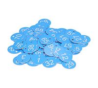 ZJchao Etiqueta de Llave, 1 Bolsa de Colmena Etiquetas Pequeñas Etiquetas Redondas con un Agujero Conveniente para Accesorio para un Accesorio Fácil con Pushpins o Cordones (Blanco)
