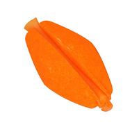 ZJchao Flotadores para Pescar Fishing Bobbers Set de 6 - Indicadores de Golpe de Flotador de Espuma en Naranja Brillante para una Flotabilidad Confiable y un Fácil Ajuste de Profundidad (Rojo)