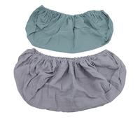 ZJchao Funda para cambiador de pañales, suave y transpirable, color sólido, material de algodón de doble capa, se adapta a la mayoría de los cambiadores estándar con restricciones totales