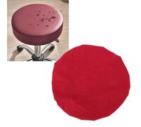 ZJchao Funda Redonda Universal para Taburete de Bar, Impermeable y a Prueba de Polvo, de Piel Sintética Elástica, para Barbería, Restaurante, Hogar, Cocina, Bar, Pub, Club, Patio,