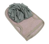 ZJchao Guante de Toalla de Ducha, Toalla Exfoliante con Malla Suave y Algodón Exfoliante para Limpiar la Suciedad de la Piel, Estropajo de Baño de 2 Caras para Adultos