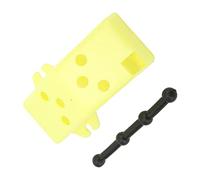 ZJchao Guardia de Cuchilla para Barrena de Hielo, Cubierta para Pesca Invierno, Hielo, Protector Influencia Protector Pesca Accesorios Manual (S)