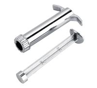 ZJchao Herramienta Extrusora de Arcilla con 19 Discos para Manualidades de Cerámica y Masa, Pistola para Esculpir de Aleación de Zinc para Proyectos de Arte, Horneado y Cerámica Hecha a Mano, Fácil