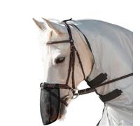 ZJchao Horse Comfort Shield Filtro de Nariz, Cubierta de Nariz de Caballo Transpirable, Máscara contra Moscas de Nariz de Caballo para Protección de la Cara de Caballos, para Protección