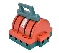 ZJchao Interruptor de Cuchilla, Interruptor Bipolar de Doble Tiro Dpdt 4P 63A 380V de Cuchilla de Desconexión de Desconexión de Seguridad para Empresas Industriales