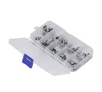 ZJchao Juego de 100 Conectores Hembra Tipo C, Kit de Reparación de Soldadura con Conector USB para Computadoras, Tabletas, CD USB, MacBooks, Teléfonos, Conectores, Teclados, Cargadores